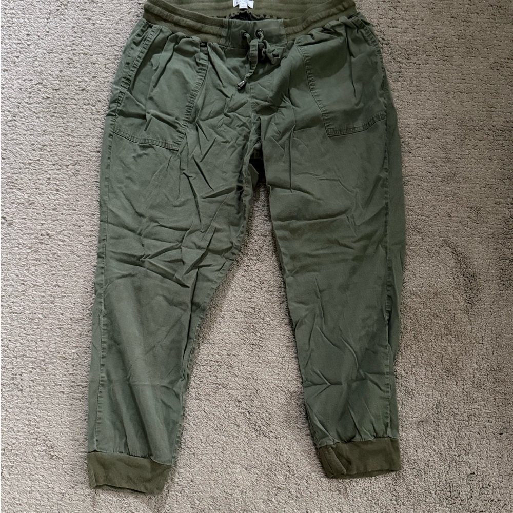 Market & Spruce Forest Green Joggers